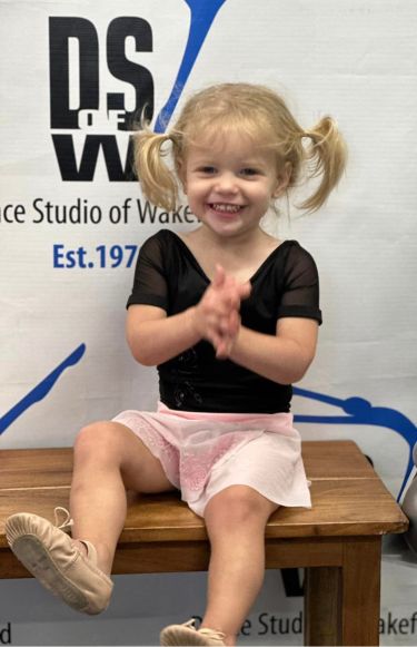 young dancer at wakefield studio of dance